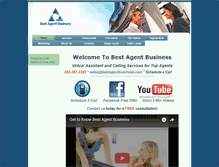 Tablet Screenshot of bestagentbusiness.com